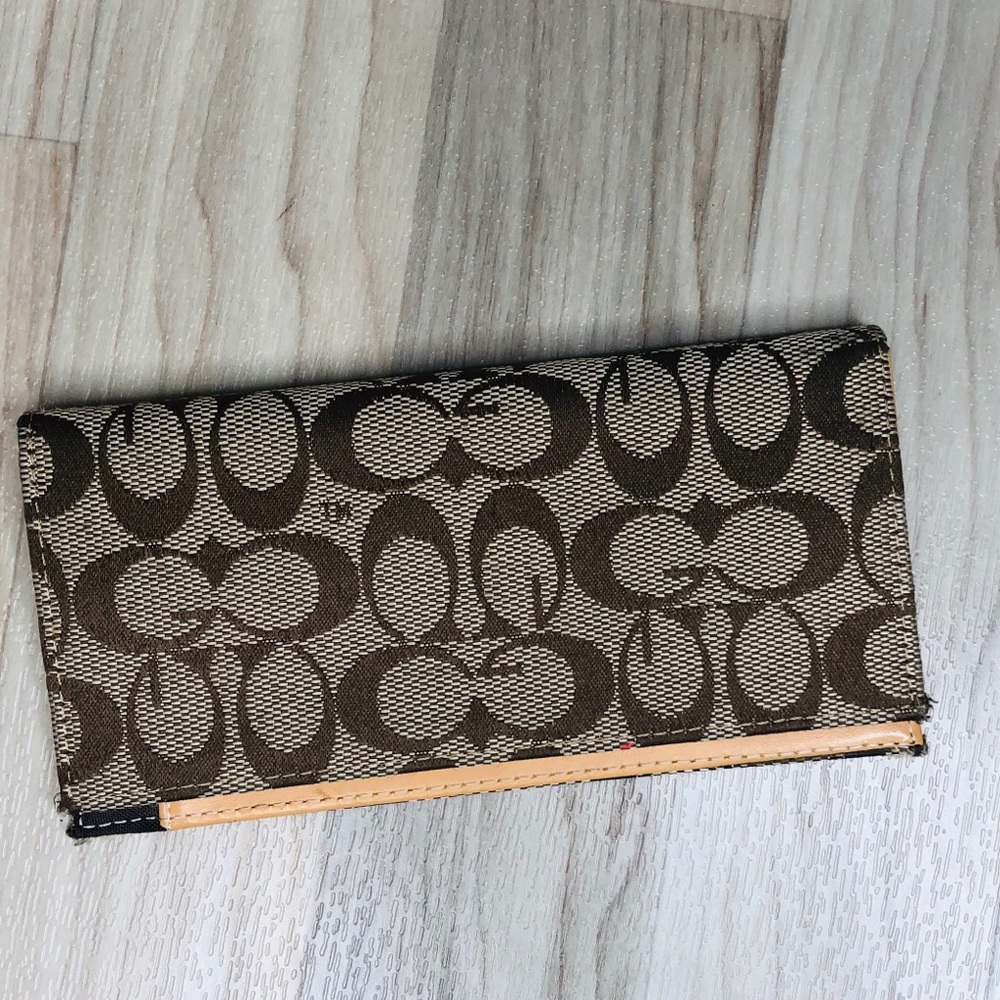 Monogram Check book check holder. - Picture 4 of 6